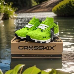 Crosskix Green Fishing Water Shoe M5 W7